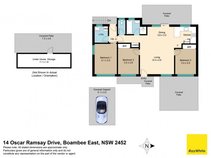 14 Oscar Ramsay Drive, Boambee East NSW 2452 Floorplan