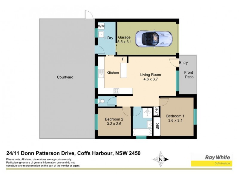 24/11 Donn-Patterson Drive, Coffs Harbour NSW 2450 Floorplan