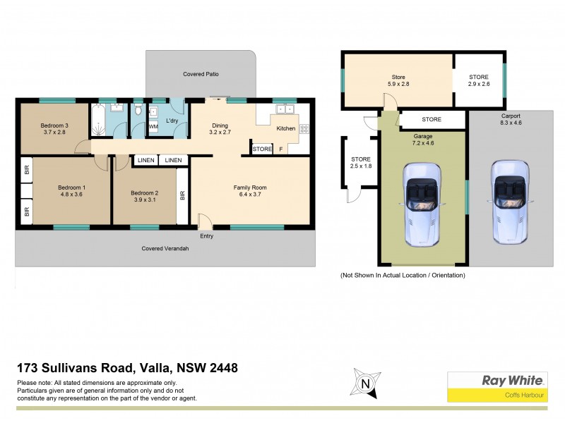 173 Sullivans Road, Valla NSW 2448 Floorplan
