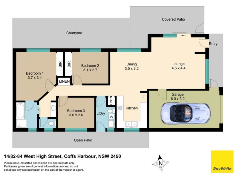 14/82-84 West High Street, Coffs Harbour NSW 2450 Floorplan