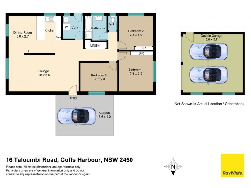 16 Taloumbi Road, Coffs Harbour NSW 2450 Floorplan