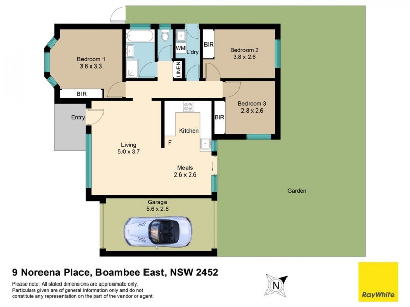 9 Noreena Place, Boambee East NSW 2452 Floorplan