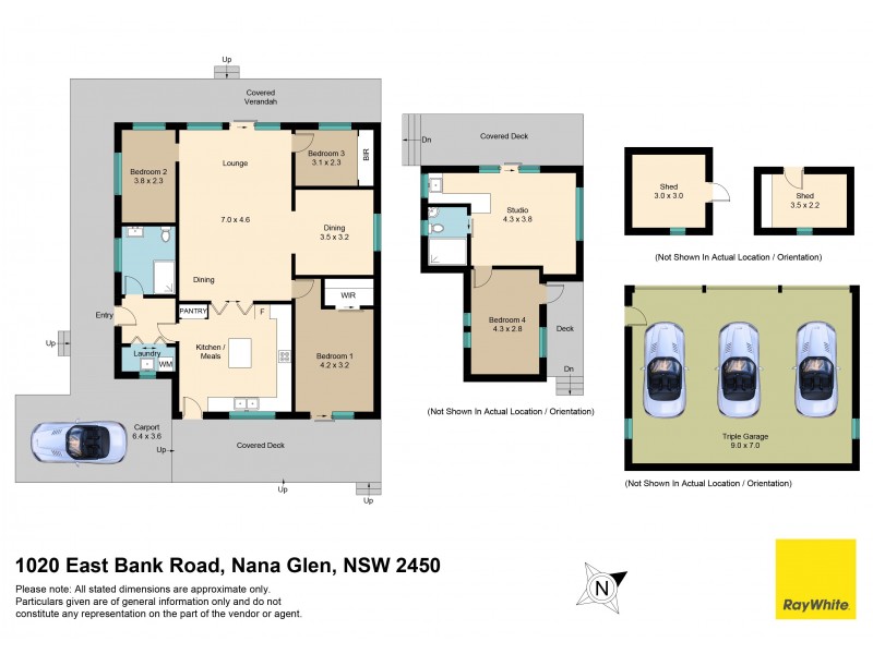 1020 East Bank Road, Nana Glen NSW 2450 Floorplan