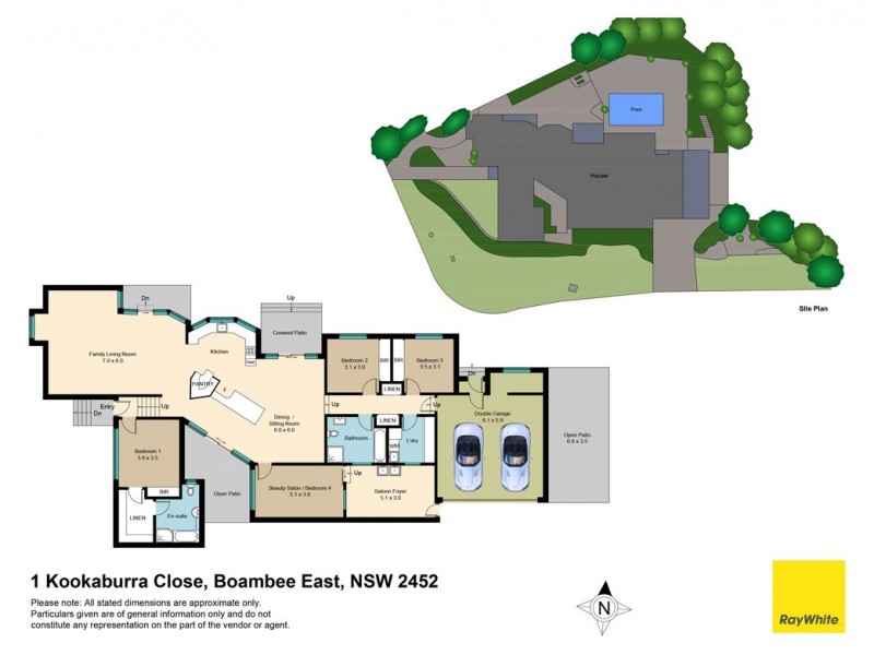 1 Kookaburra Close, Boambee East NSW 2452 Floorplan