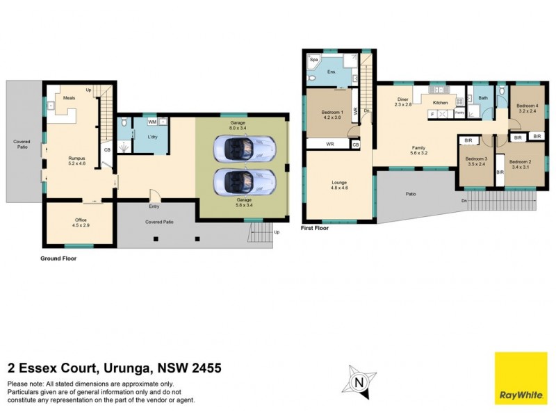 2 Essex Court, Urunga NSW 2455 Floorplan