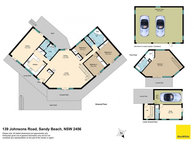 139 Johnsons Road, Sandy Beach NSW 2456 Floorplan