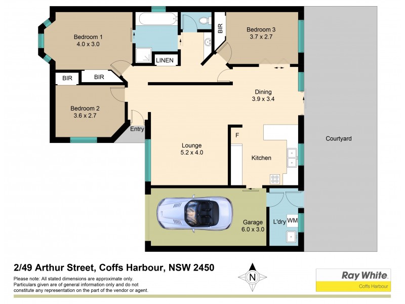 2/49 Arthur Street, Coffs Harbour NSW 2450