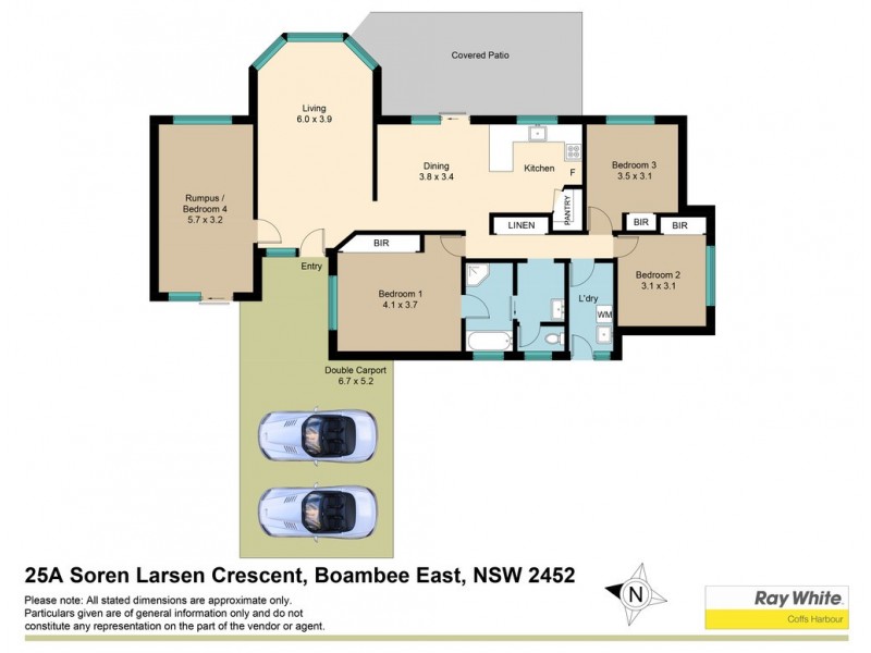 25A Soren Larson Cresent, Boambee East NSW 2452 Floorplan