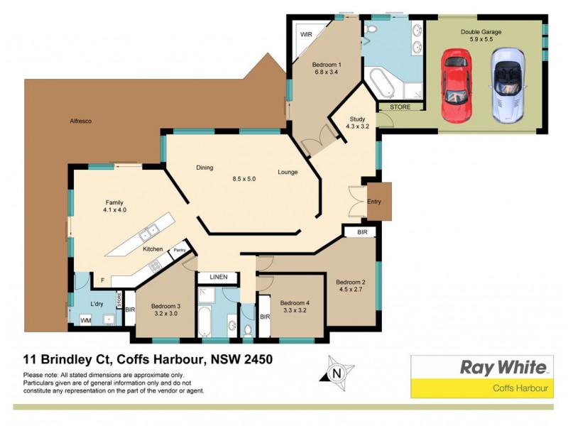 11 Brindley Court, Coffs Harbour NSW 2450 Floorplan