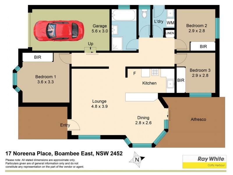 17 Noreena Place, Boambee East NSW 2452 Floorplan