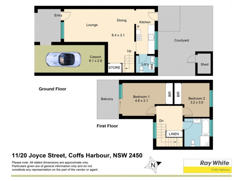 11/20 Joyce Street, Coffs Harbour NSW 2450 Floorplan