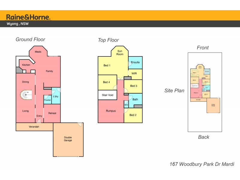 167 Woodbury Park Drive, Mardi NSW 2259 Floorplan