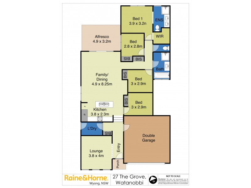 27 The Grove, Watanobbi NSW 2259 Floorplan
