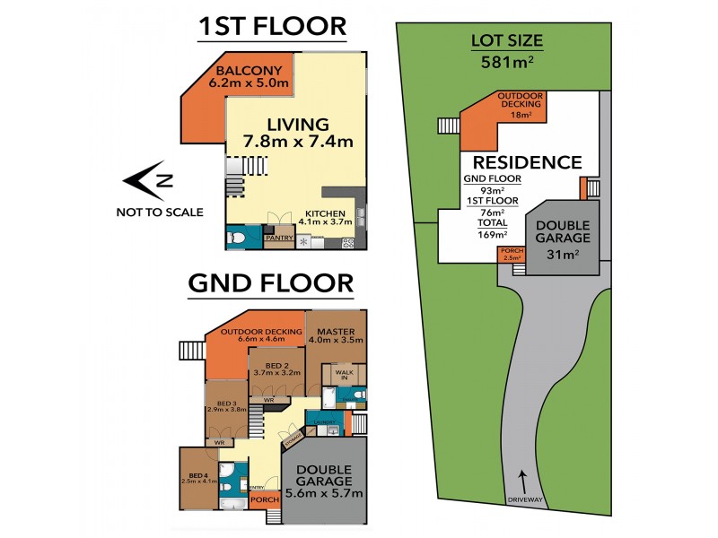 303 Lakedge Avenue, Berkeley Vale NSW 2261 Floorplan
