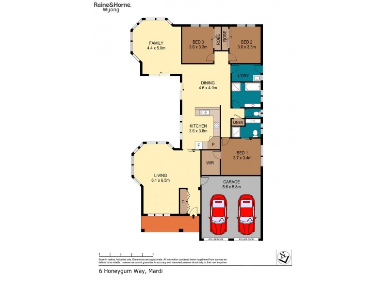 6 Honeygum Way, Mardi NSW 2259 Floorplan