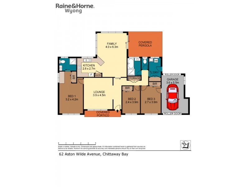 62 Aston Wilde Avenue, Chittaway Bay NSW 2261 Floorplan