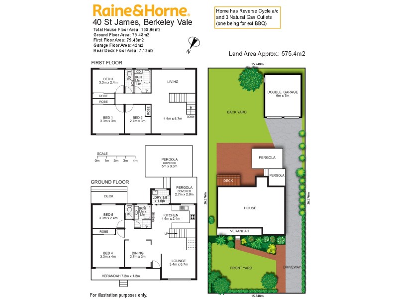 40 St James Avenue, Berkeley Vale NSW 2261 Floorplan