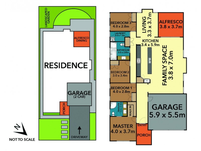13 Queenscliff Place, Mardi NSW 2259 Floorplan