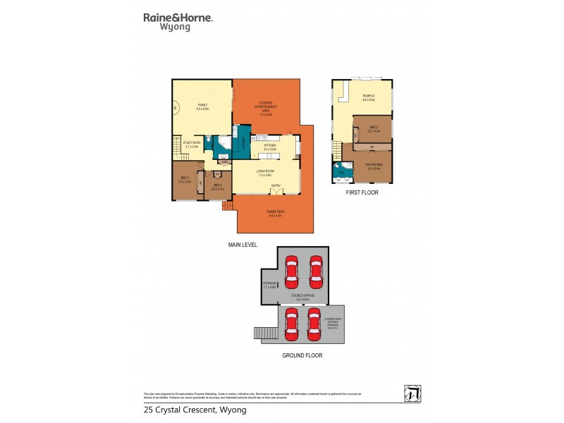 25 Crystal Crescent, Wyong NSW 2259 Floorplan