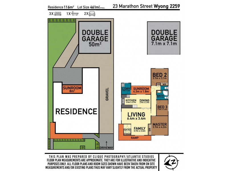23 Marathon Street, Wyong NSW 2259 Floorplan