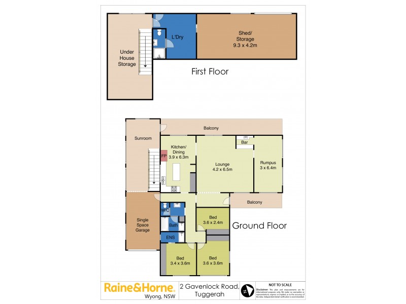 2 Gavenlock Road, Tuggerah NSW 2259 Floorplan