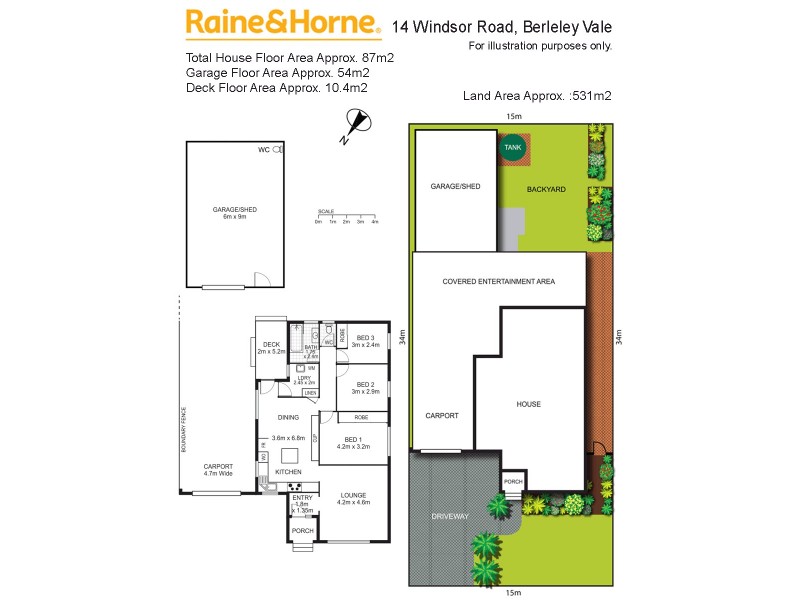 14 Windsor Road, Berkeley Vale NSW 2261 Floorplan
