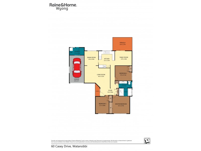 60 Casey Drive, Watanobbi NSW 2259 Floorplan