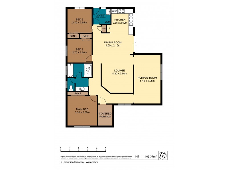 5 Charmian Crescent, Watanobbi NSW 2259 Floorplan
