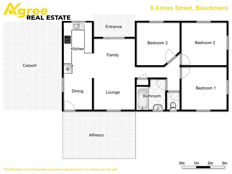 6 Amies Street, Beachmere QLD 4510 Floorplan