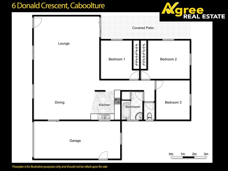 6 Donald Crescent, Caboolture QLD 4510 Floorplan