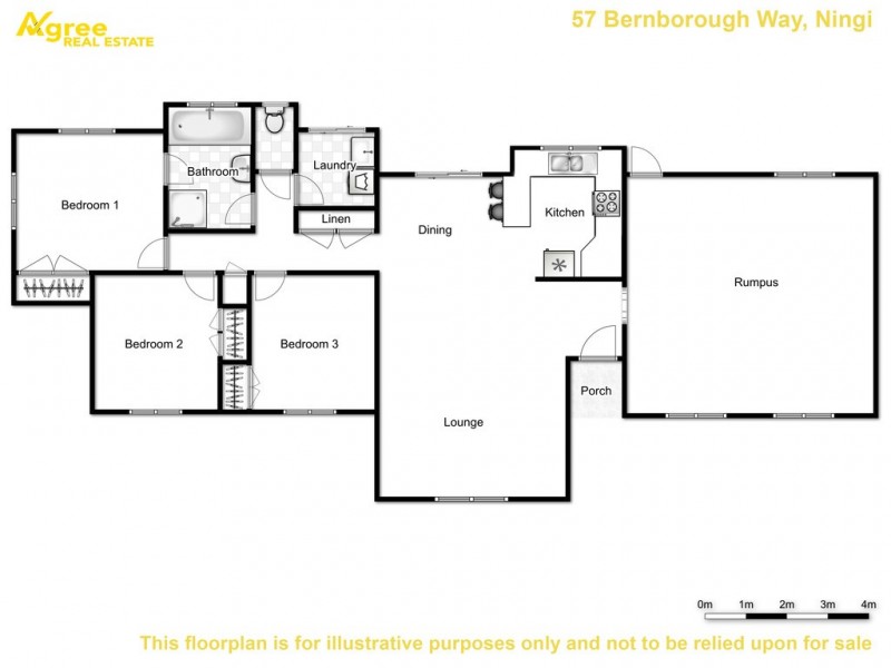 57-59 Bernborough Way, Ningi QLD 4511 Floorplan