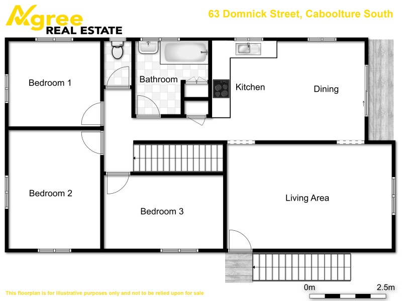 63 Domnick Street, Caboolture QLD 4510 Floorplan