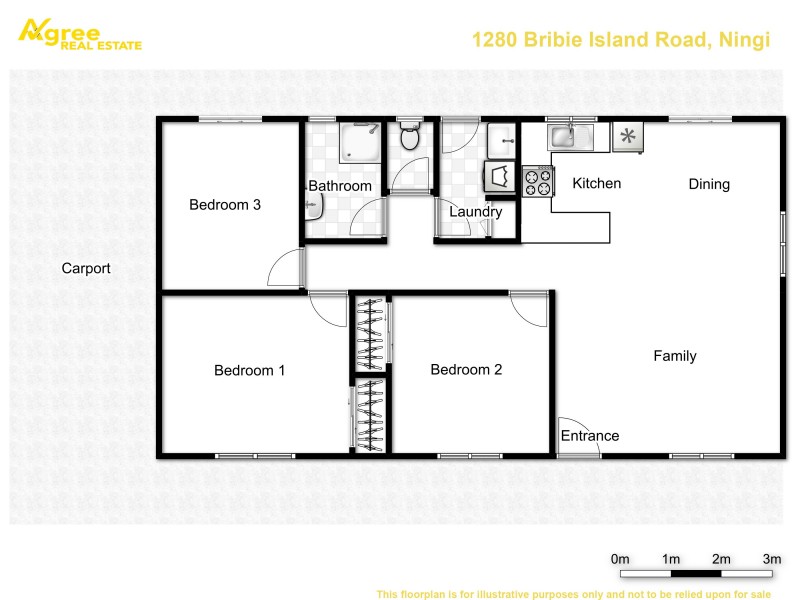 1280 Bribie Island Road, Ningi QLD 4511 Floorplan