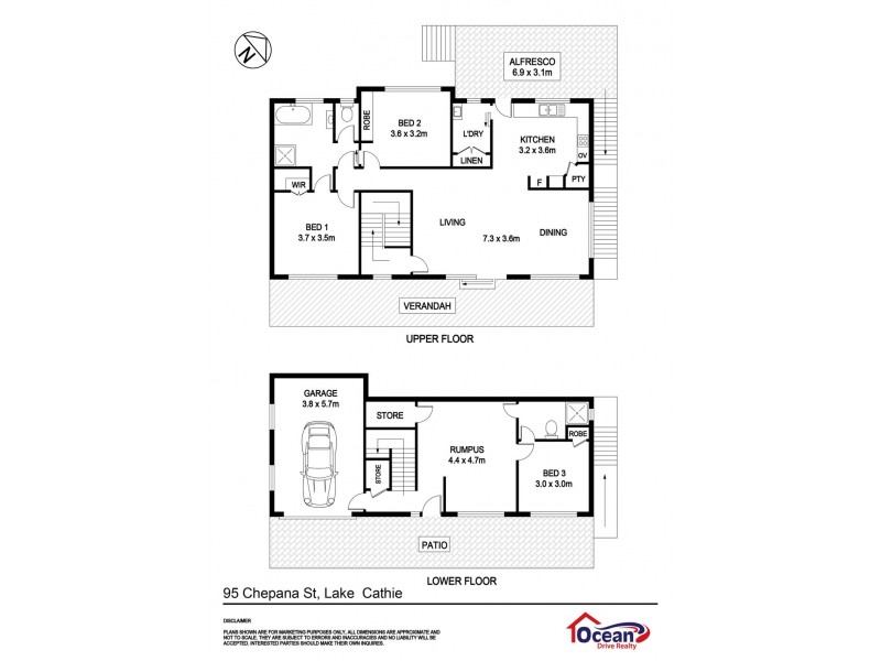 95 Chepana Street, Lake Cathie NSW 2445 Floorplan
