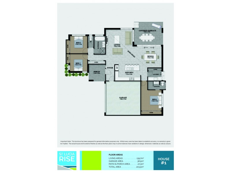 2/20 St Lucia Place, Bonny Hills NSW 2445 Floorplan