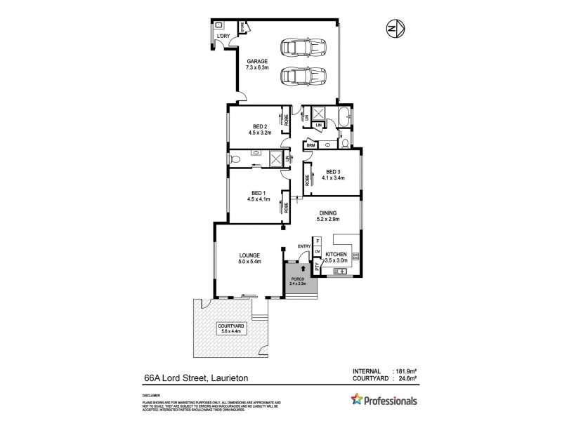 66A Lord Street, Laurieton NSW 2443 Floorplan