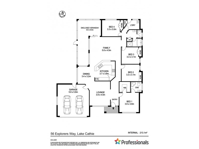 56 Explorers Way, Lake Cathie NSW 2445 Floorplan
