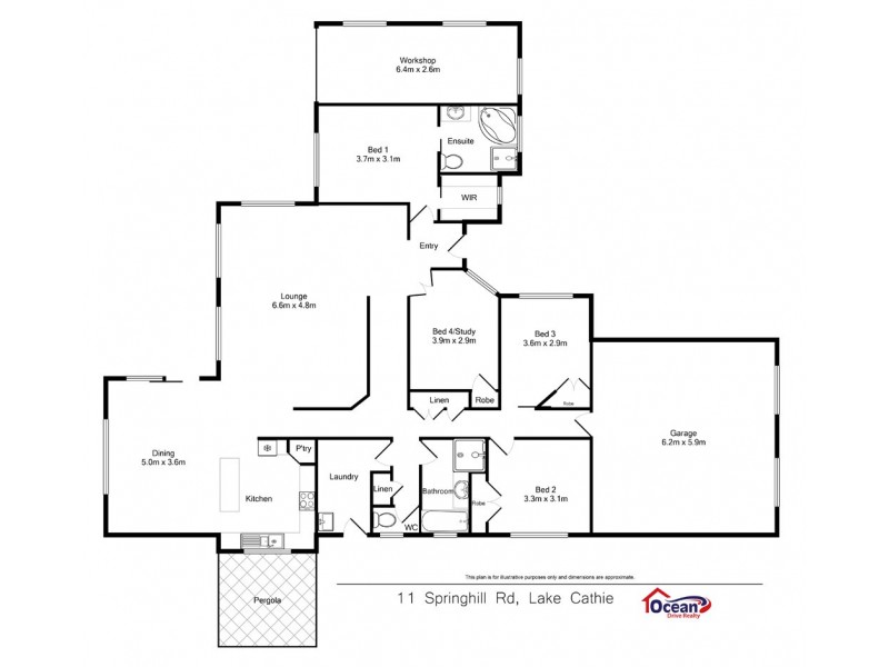 11 Springhill Place, Lake Cathie NSW 2445 Floorplan