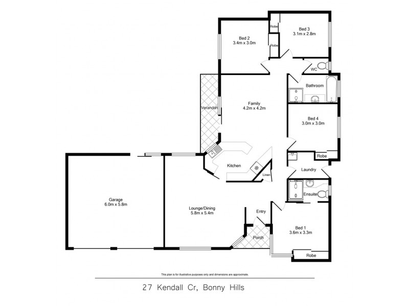 27 Kendall Crescent, Bonny Hills NSW 2445 Floorplan