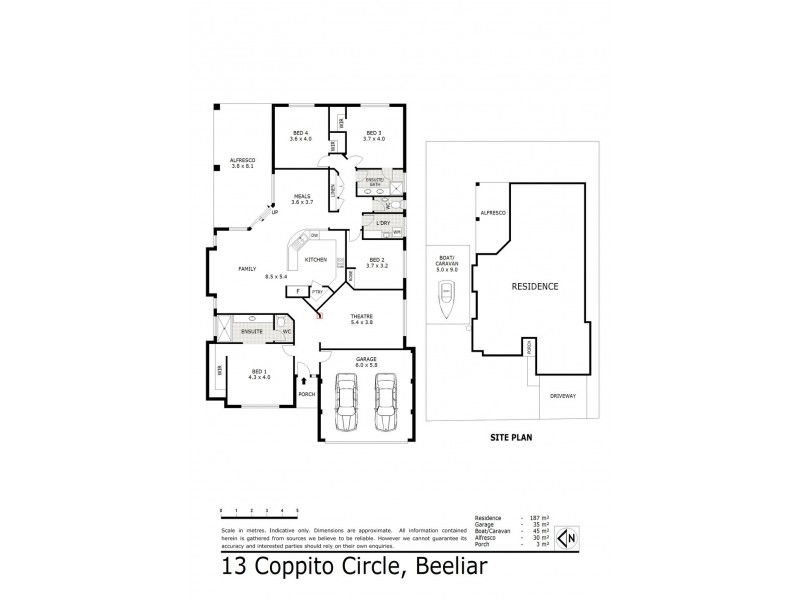 13 Coppito Circle, Beeliar WA 6164 Floorplan