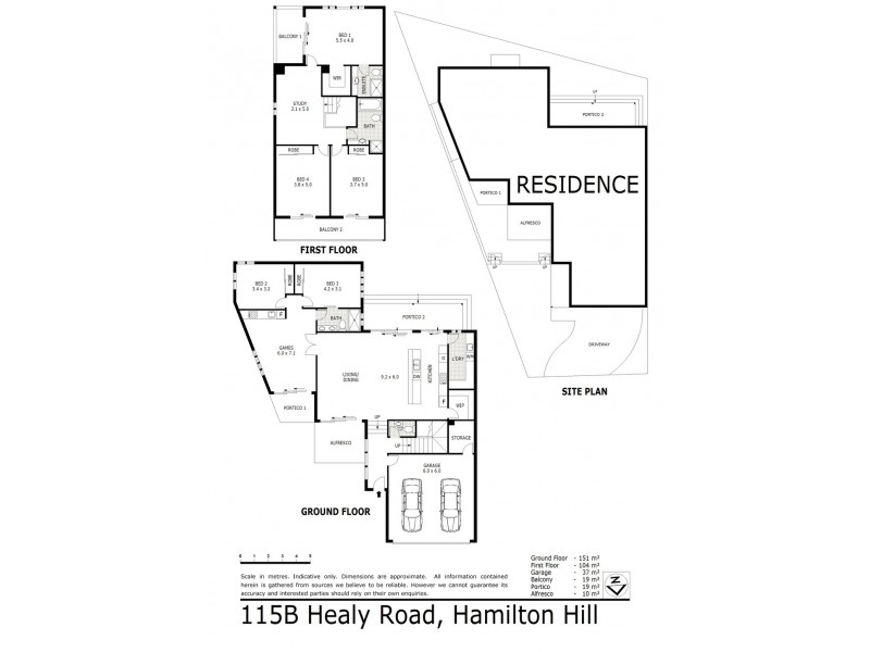 115B Healy Road, Hamilton Hill WA 6163 Floorplan