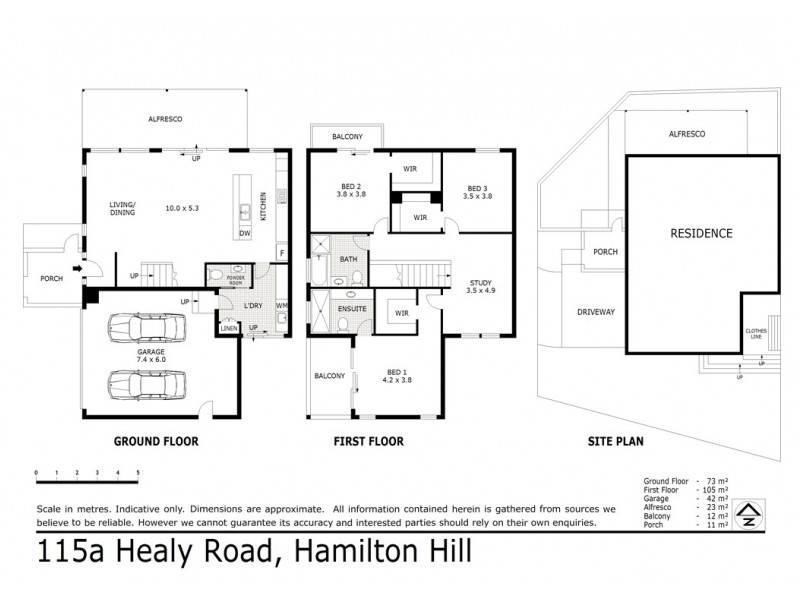 115A Healy Road, Hamilton Hill WA 6163 Floorplan