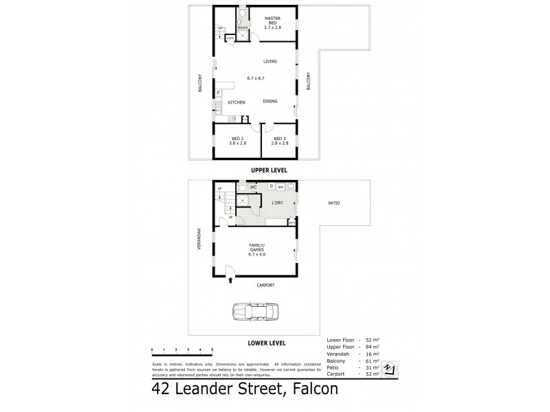 42 Leander Street, Falcon WA 6210 Floorplan
