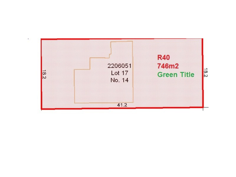 14 Ashbourne Way, Hamilton Hill WA 6163 Floorplan