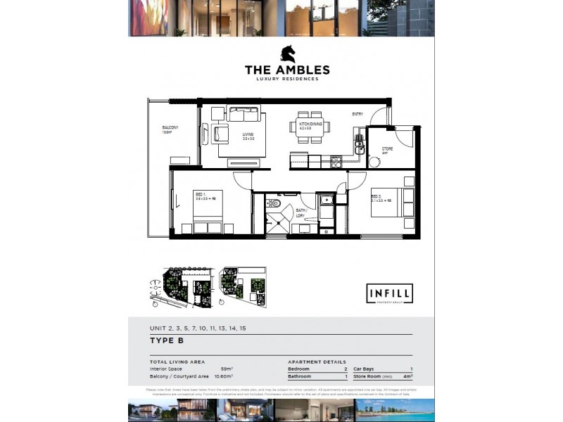 2/14 Davilak Avenue, Hamilton Hill WA 6163 Floorplan