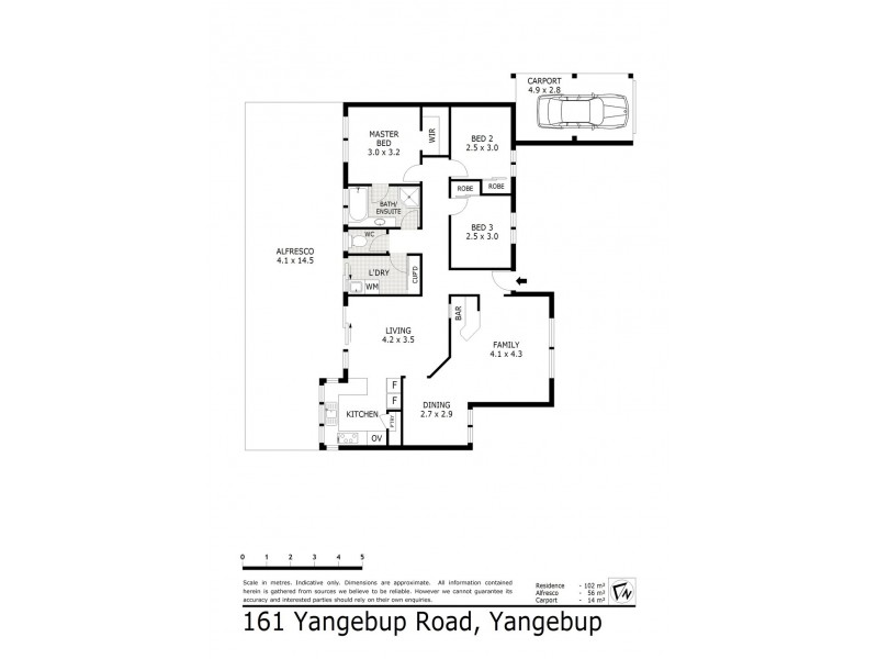 161 Yangebup Road, Yangebup WA 6164 Floorplan