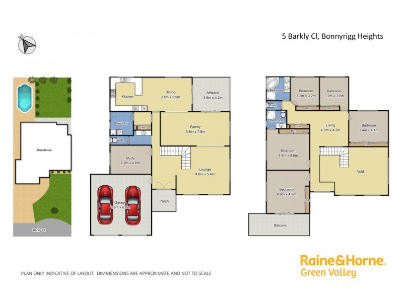 5 Barkly Close, Bonnyrigg Heights NSW 2177 Floorplan