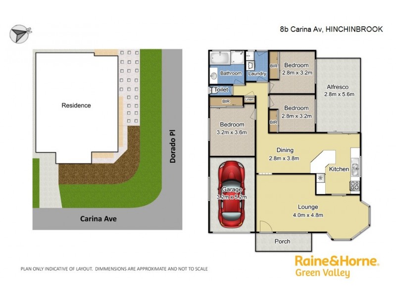 8B Carina Avenue, Hinchinbrook NSW 2168 Floorplan