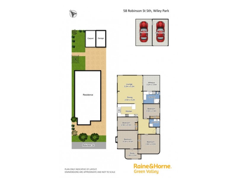 58 Robinson Street South, Wiley Park NSW 2195 Floorplan
