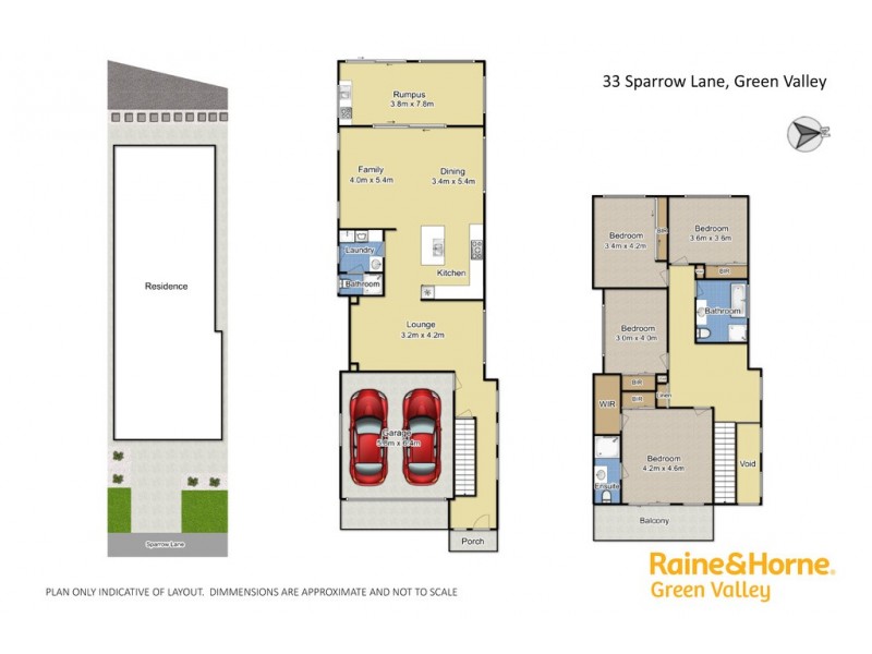 33 Sparrow Lane, Green Valley NSW 2168 Floorplan